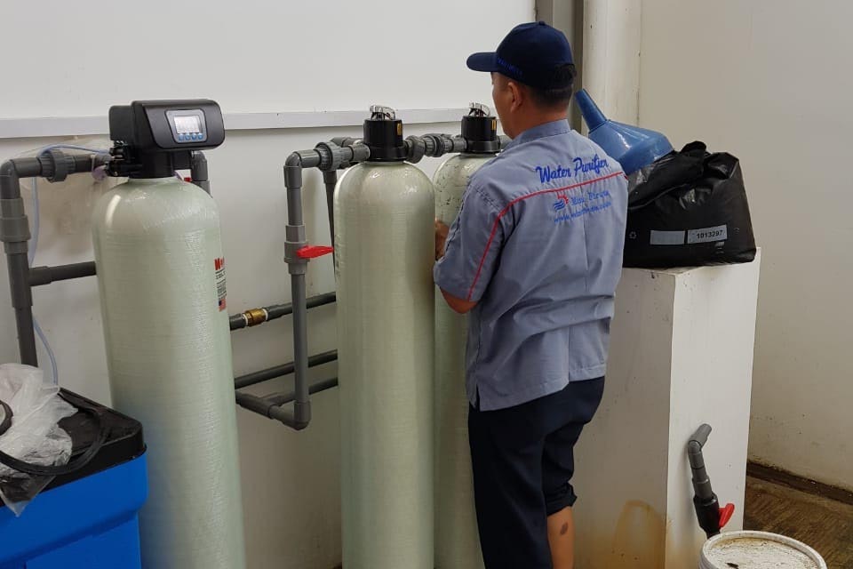 Pemasangan Filter Air